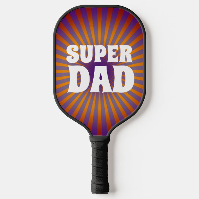 SUPER DAD Pickleball Paddle (Front)