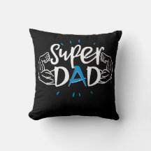 Super Dad Pillow V2 – Cozy Father's Day Gift