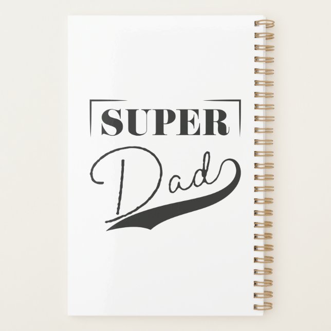 Super Dad Planner (Back)