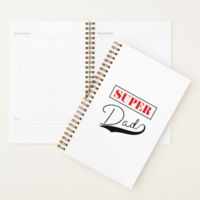 Super Dad  Planner (Display)