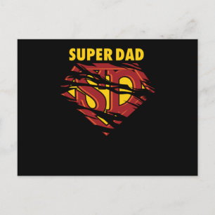 Super Dad Postcard