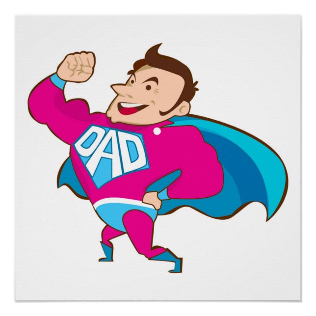 SUPER DAD POSTER (Front)