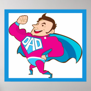SUPER DAD POSTER