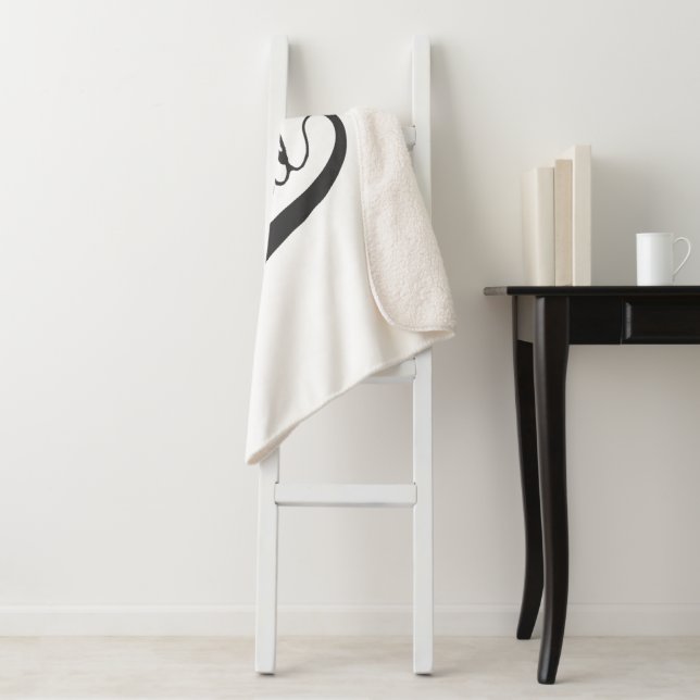 Super Dad Sherpa Blanket (In Situ)