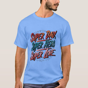 Super Dad shirt , fathers day funny super hero dad