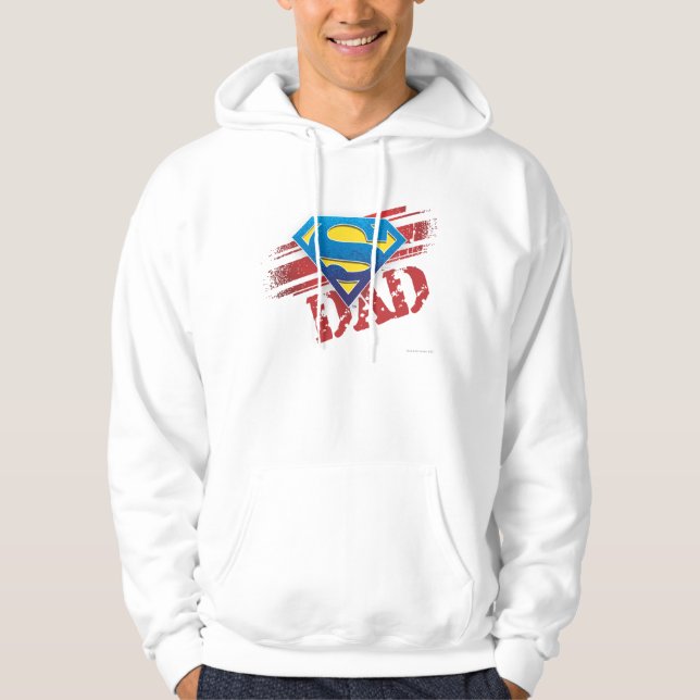 Super Dad Stripes Hoodie (Front)