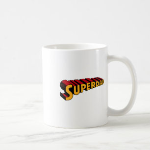 Super Dad Superdad Funny Superhero Dad Coffee Mug