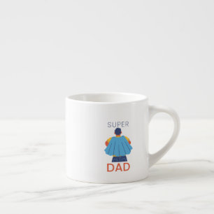 Super Dad Superhero Cape Coffee Mug
