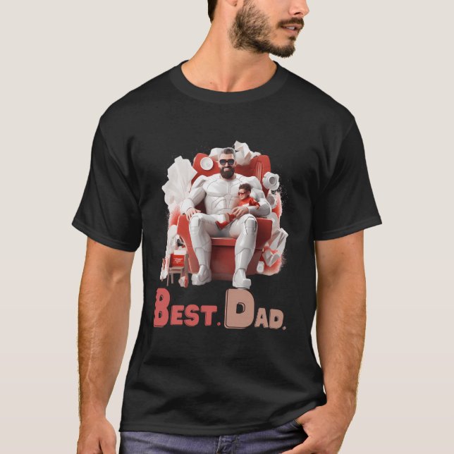 Super Dad The Everyday Hero T-Shirt (Front)