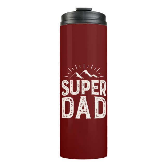 Super Dad Thermal Tumbler (Front)