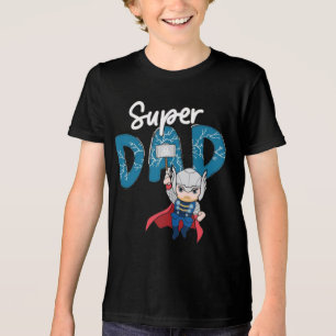 Super Dad Thunder Tri-Blend Shirt