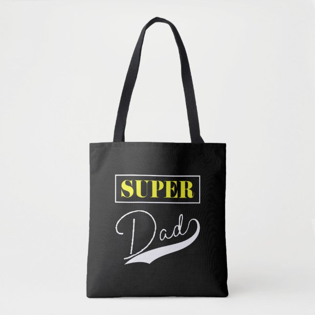 Super Dad  Tote Bag (Front)