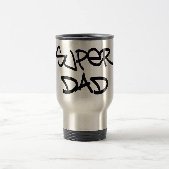 Super Dad Travel Mug (Center)