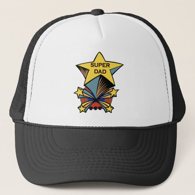 Super Dad Trucker Hat (Front)