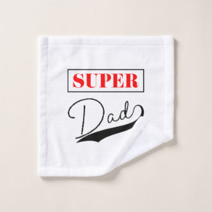 Super Dad Wash Cloth