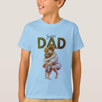 Super Dad Watercolor Design T-shirt Design