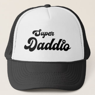 Super Daddio Funny Hat.Best Gift for Dad. Trucker Hat