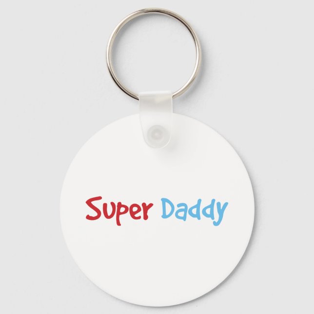Super Daddy Key Ring (Front)