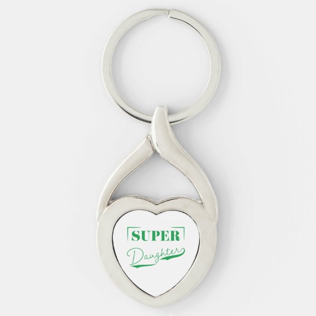 Super Daughter Key Ring (Front)