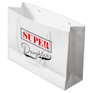 Super Daughter Large Gift Bag