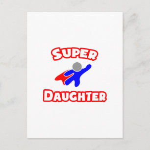 Super Daughter Postcard