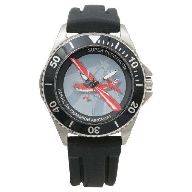 Super Decathlon Aerobatic Aeroplane Watch (Front)