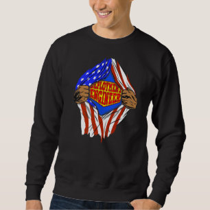 Super Deployment Engineer Hero Job Sweatshirt