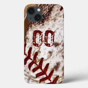Super Dirty Baseball iPhone 6 Cases JERSEY NUMBER