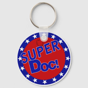 SUPER DOC THUMBS UP ENCOURAGEMENT KEY RING