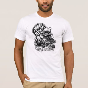 Super Dodge Vintage Bee Comic B&W Gore Drift T-Shirt