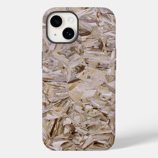 Super Duper Cool OSB Construction Plywood Print Case-Mate iPhone Case (Back)
