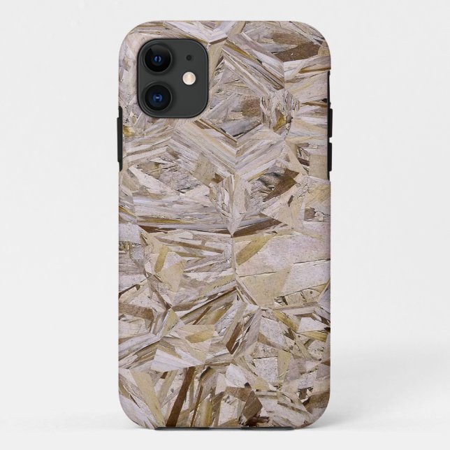 Super Duper Cool OSB Plywood Print Case-Mate iPhone Case (Back)
