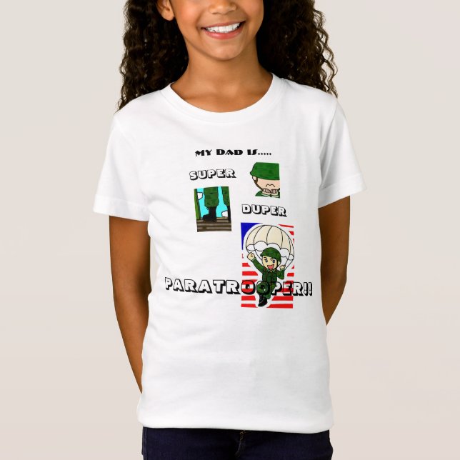 Super Duper Paratrooper T-Shirt (Front)
