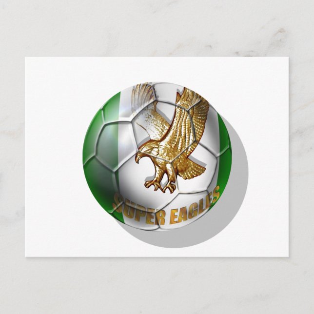Super Eagles Logo football fans gifts Postcard (Front)