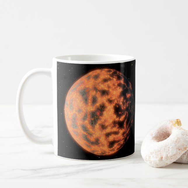 Super-Earth 55 Cancri E Coffee Mug (With Donut)