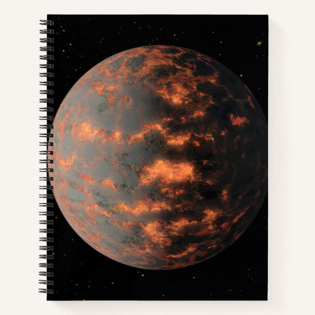 Super-Earth 55 Cancri E Notebook (Front)
