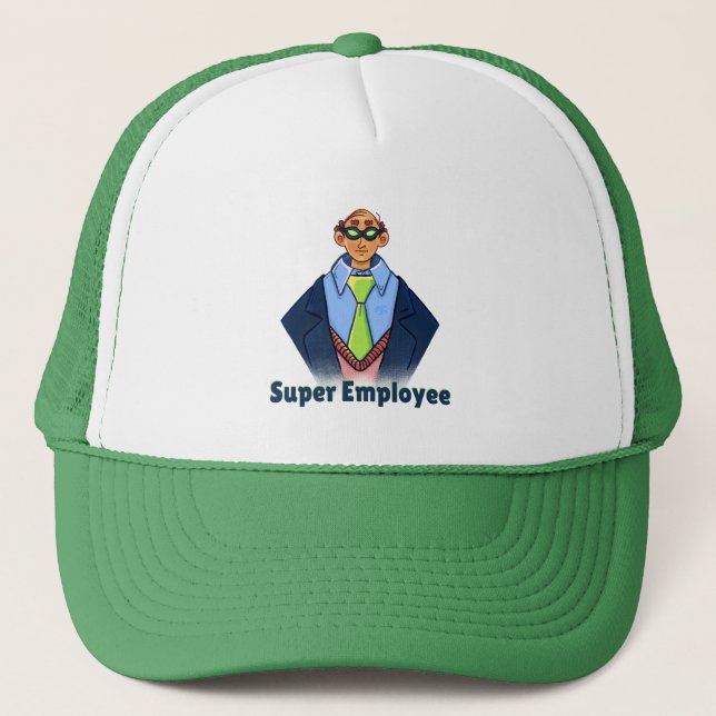 Super Employee Trucker Hat (Front)