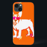 Super Frenchie Bulldog iPhone 13 Case<br><div class="desc">Heuuul heuuuullll wauuu waul French Bulldog as a rock star</div>