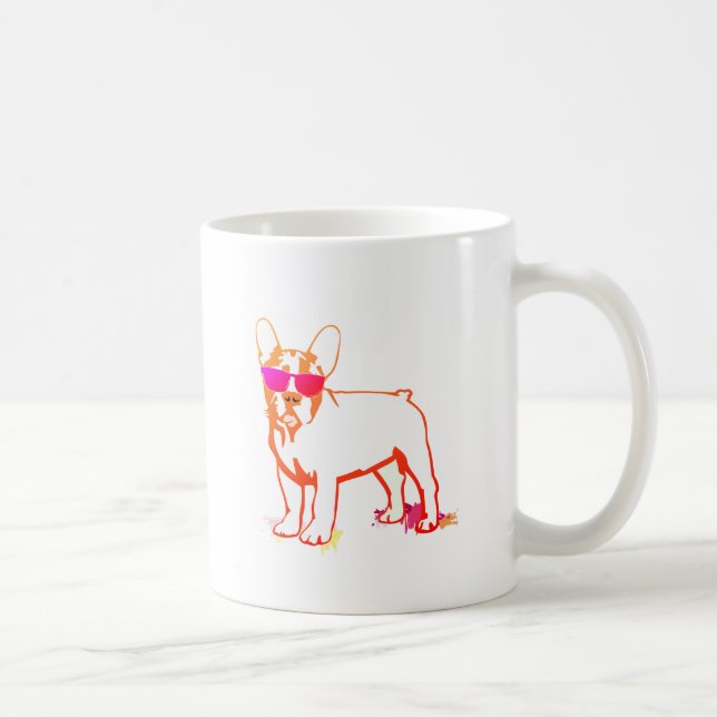 Super Frenchie Bulldog Coffee Mug (Right)