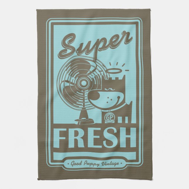 SUPER FRESH TEA TOWEL (Vertical)