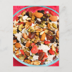 Super Fruit and Nut Mix Postcard