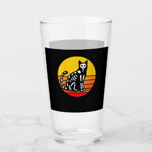 Super Funny Scary Black Widow Spider Halloween Glass