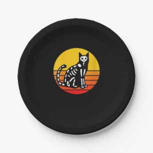 Super Funny Scary Black Widow Spider Halloween Paper Plate