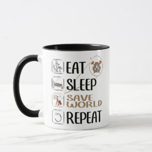 Super Garbageman - Funny Gift for Trashman Mug