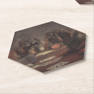 Super gave teckel onderzetters paper coaster