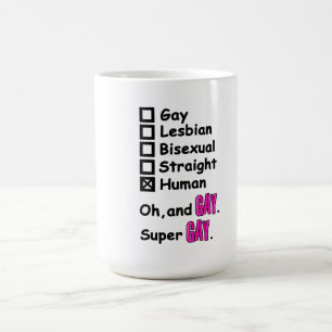 Super Gay Coffee Mug