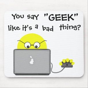 Super Geek Tech Computer Mousepad