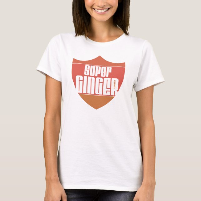 Super Ginger T-Shirt (Front)
