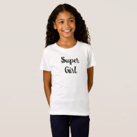 SUPER GIRL Power T-Shirt | Trending Girl Power Tee