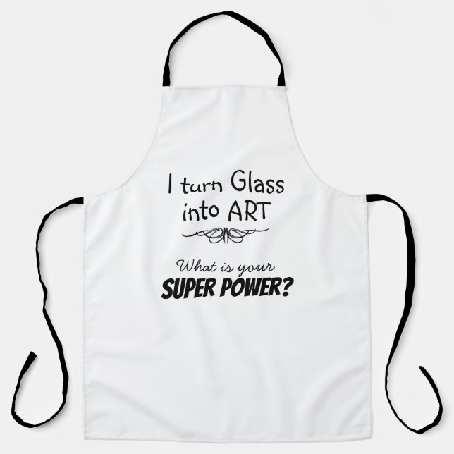 Super Glass Artist Apron (Front)